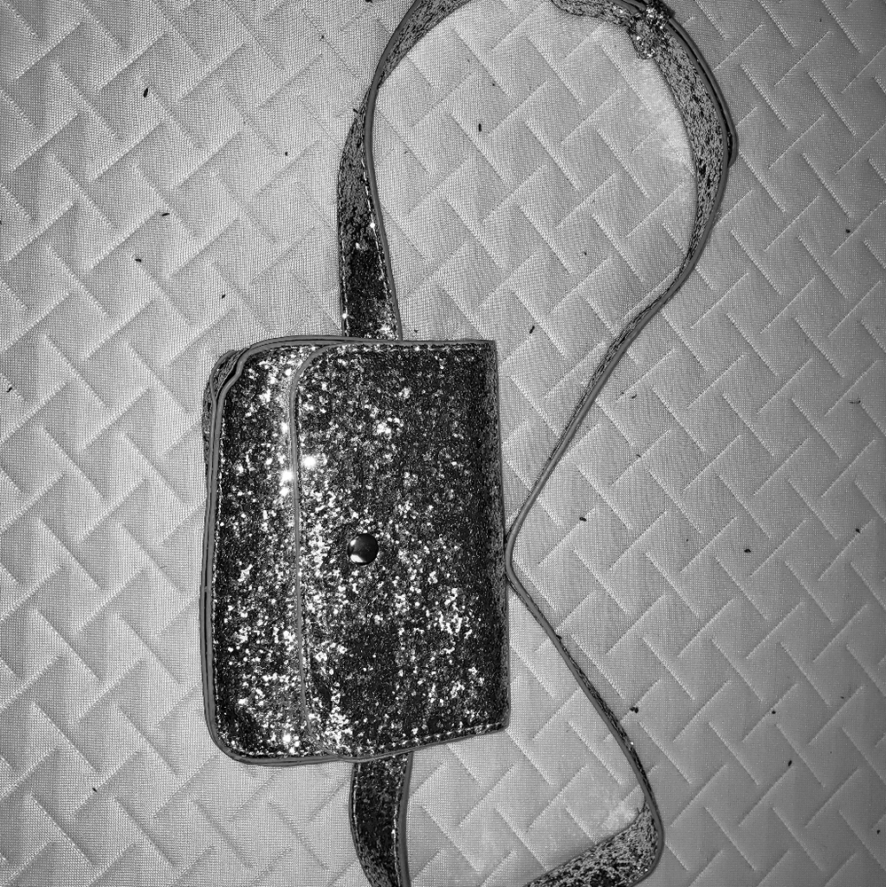 Glitter Fanny Pack. Never used.